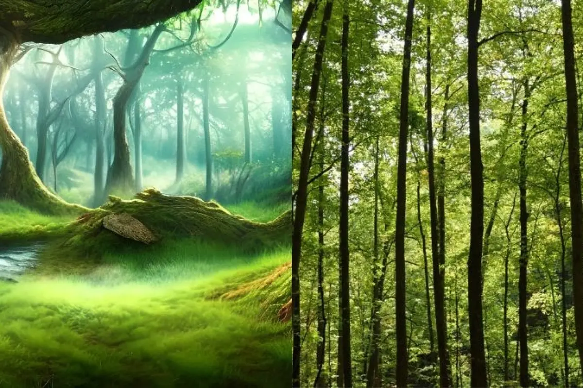 100+ ảnh background rừng cây đẹp huyền ảo, sắc nét 4K