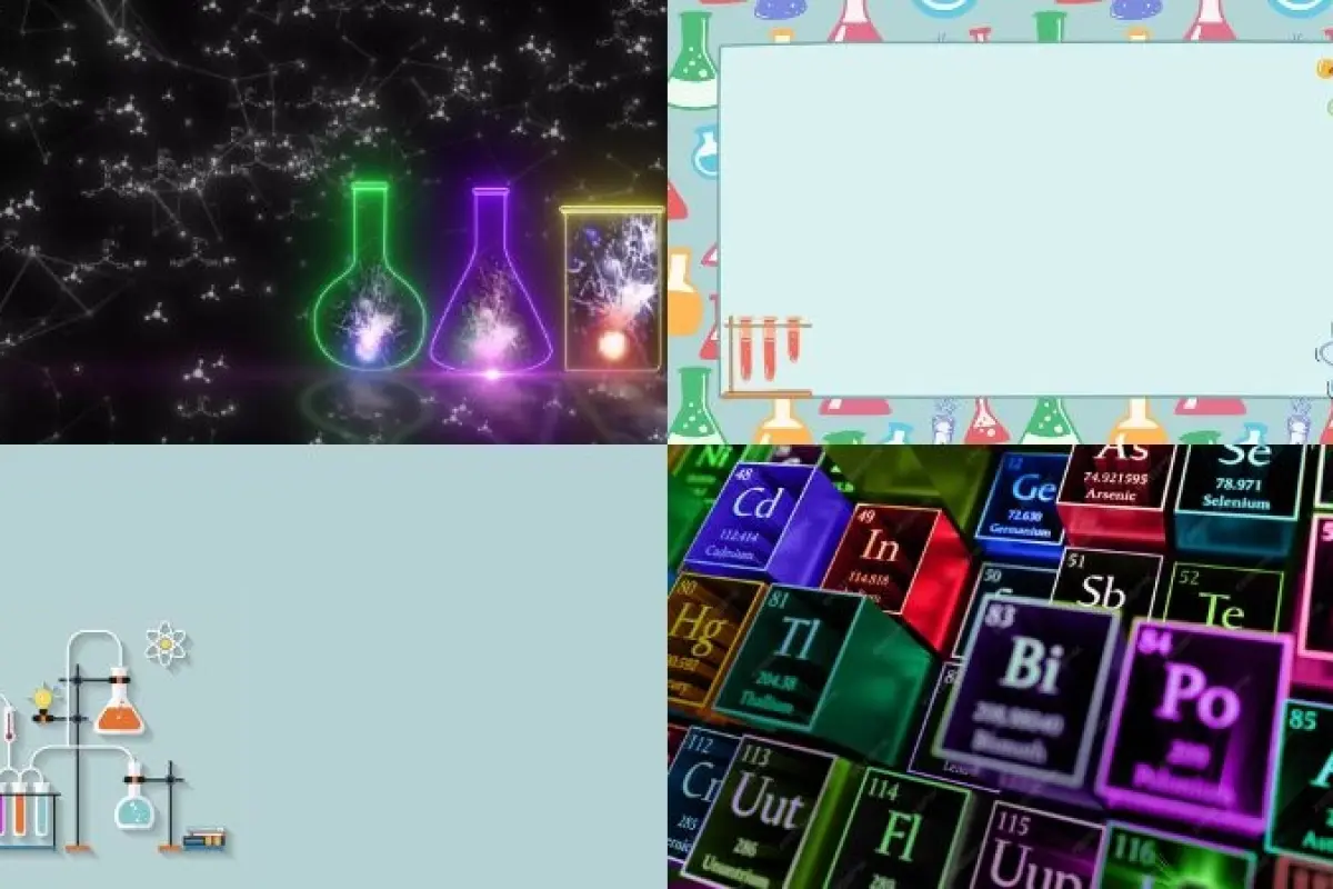 100+ background hóa học hiện đại cho giáo án và thiết kế