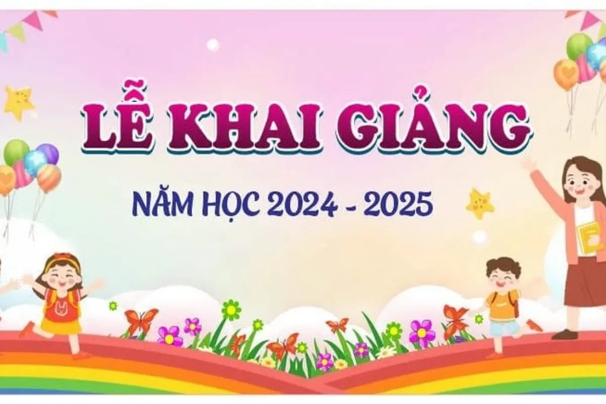 39+ background khai giảng sáng tạo cho năm học mới