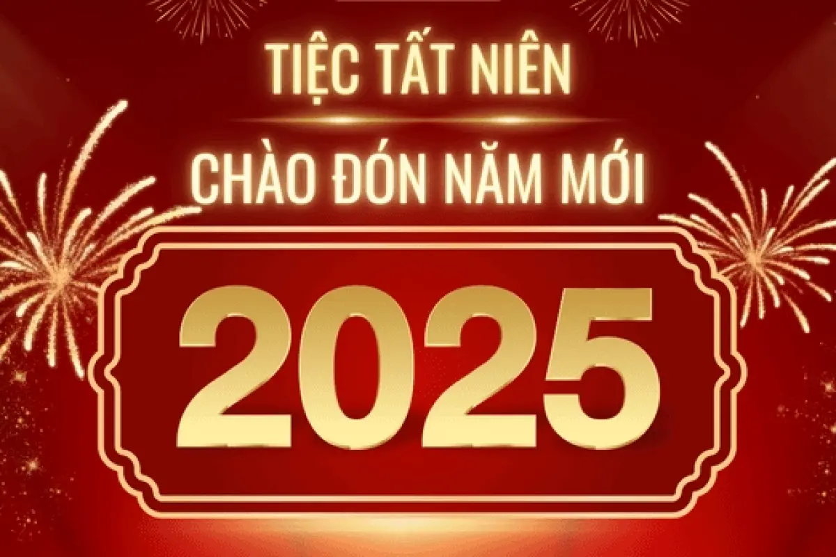 71+ background tiệc tất niên rực rỡ đón không khí hân hoan