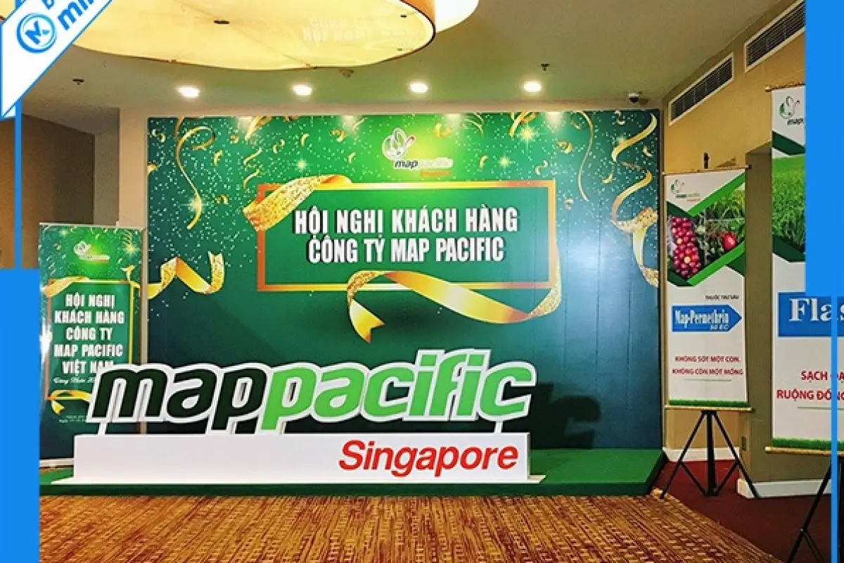 Bộ sưu tập backdrop hội nghị khách hàng đẹp chuyên nghiệp