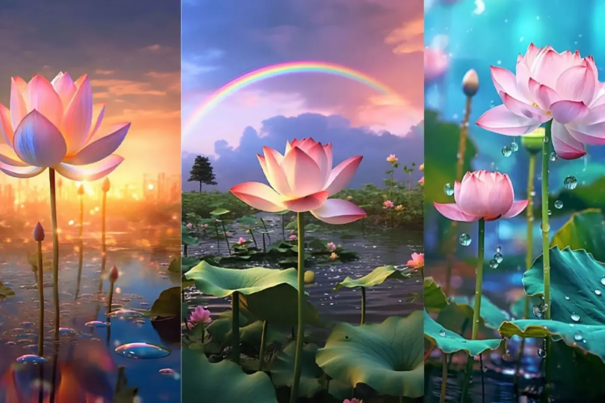 Bộ sưu tập hình nền hoa sen cho iPhone đẹp mê hồn