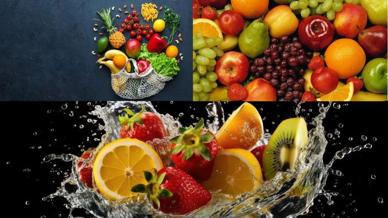 Thưởng thức sắc màu tươi sáng với background trái cây đẹp