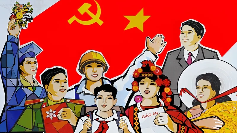 Tự hào cùng background 2/9 Việt Nam mang sắc đỏ rực rỡ niềm tin