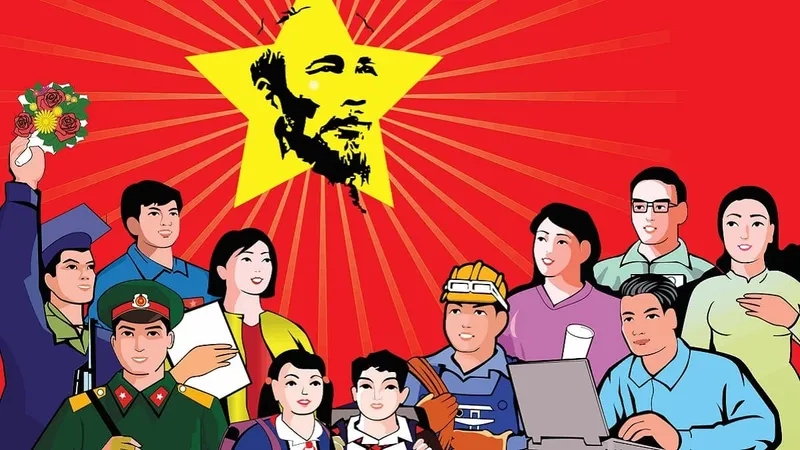 Thay áo mới dế yêu bằng background 2/9 cho điện thoại đẹp mắt