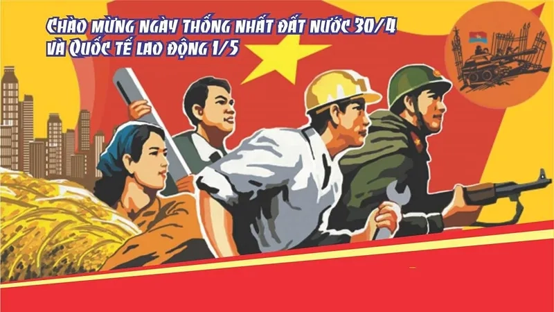 Cập nhật background 30/4 2025 mới nhất mang không khí lễ hội hào hùng
