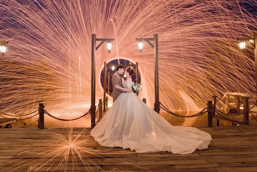 Background ảnh cưới đẹp cho khung hình hoàn hảo