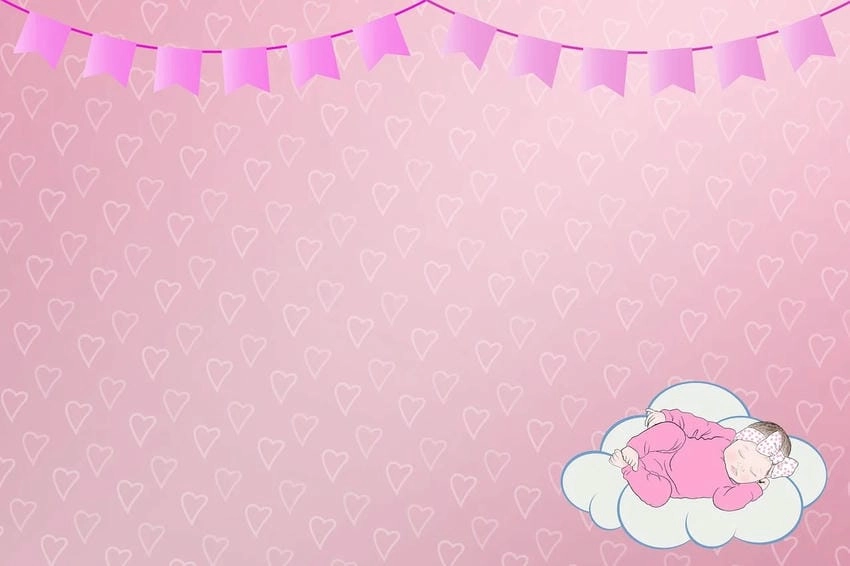 Background baby girl ấn tượng nổi bật giữa ánh sáng