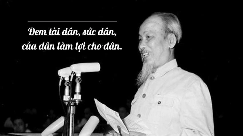 Background Bác Hồ thiêng liêng mang cảm xúc sâu lắng