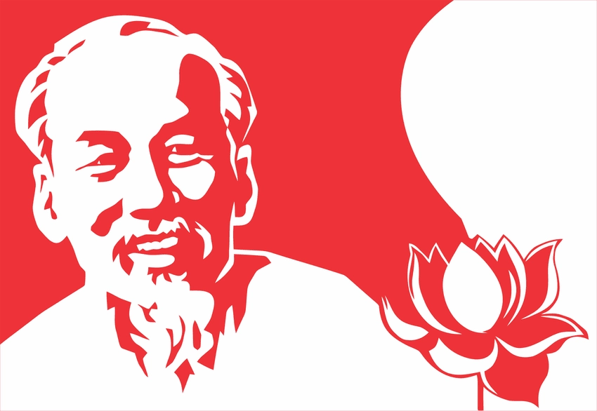 Background Bác Hồ ấn tượng nổi bật trong không gian