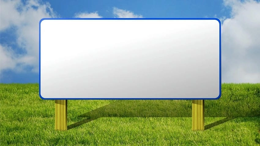 Background bảng hiệu ngoài trời bền đẹp mọi thời tiết