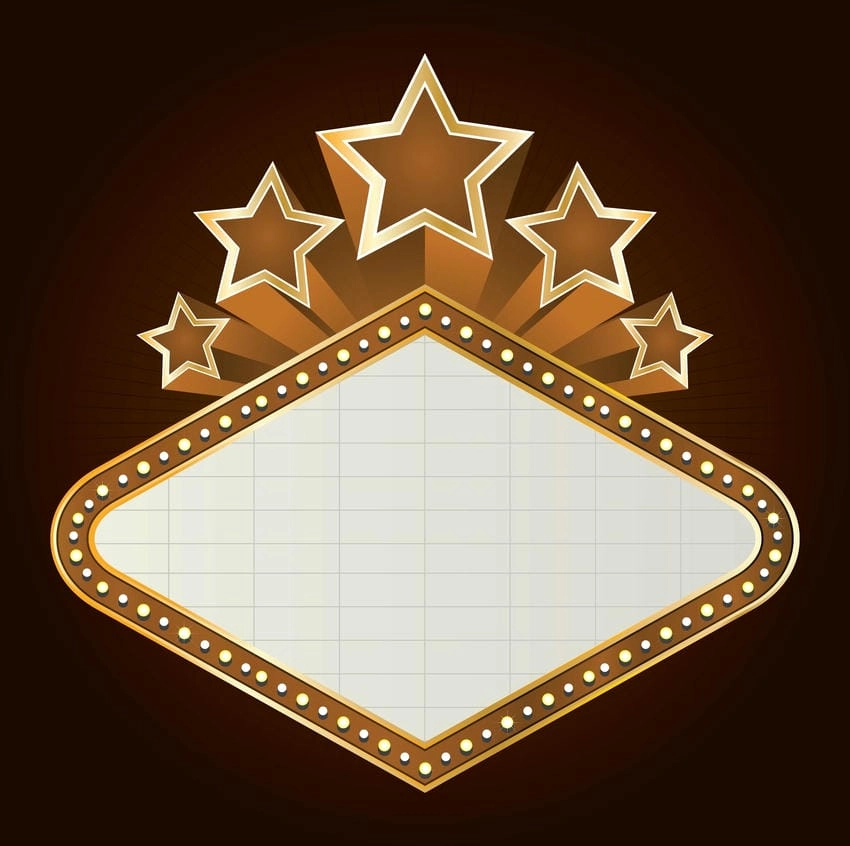 Background bảng hiệu sáng tạo tạo cảm giác mới mẻ