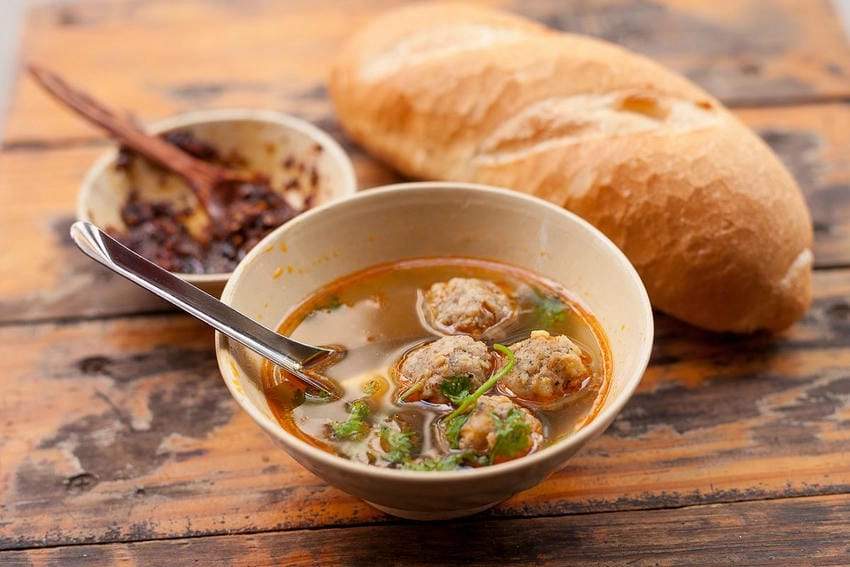 Background bánh mì đơn giản nhưng đầy tinh tế