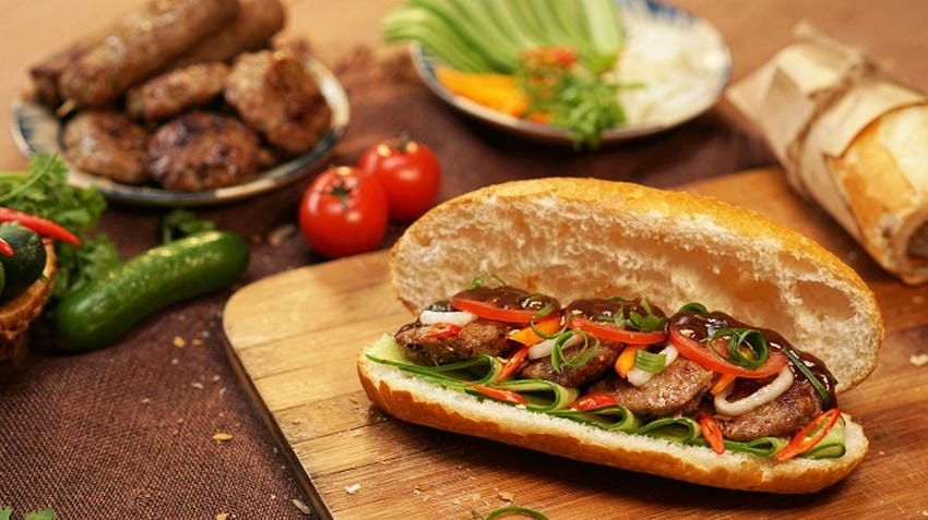 Background bánh mì tổng hợp đa dạng lựa chọn