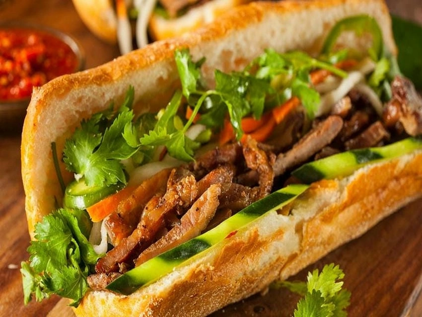 Background bánh mì chụp ảnh giúp bố cục chuẩn đẹp