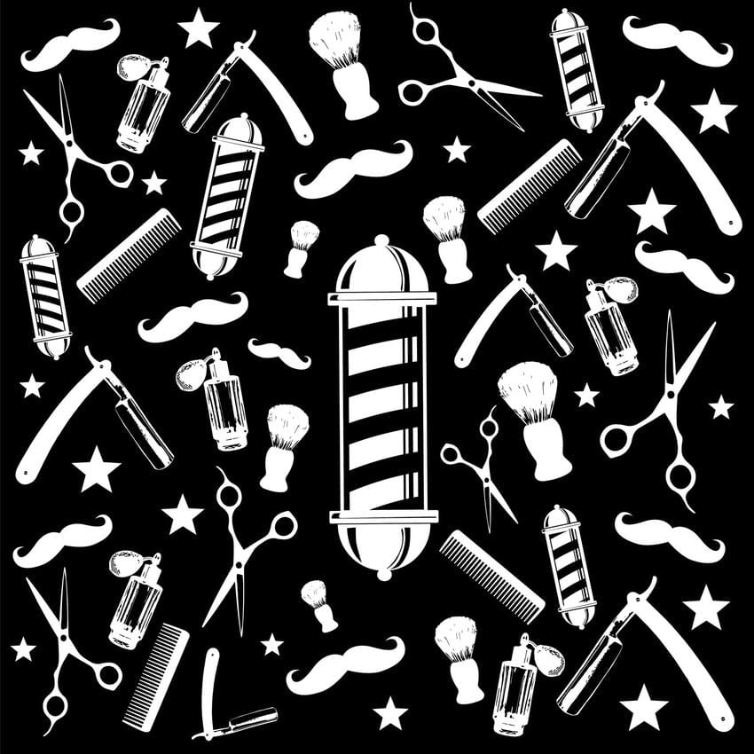 Background barber sáng tạo mang hơi thở mới lạ