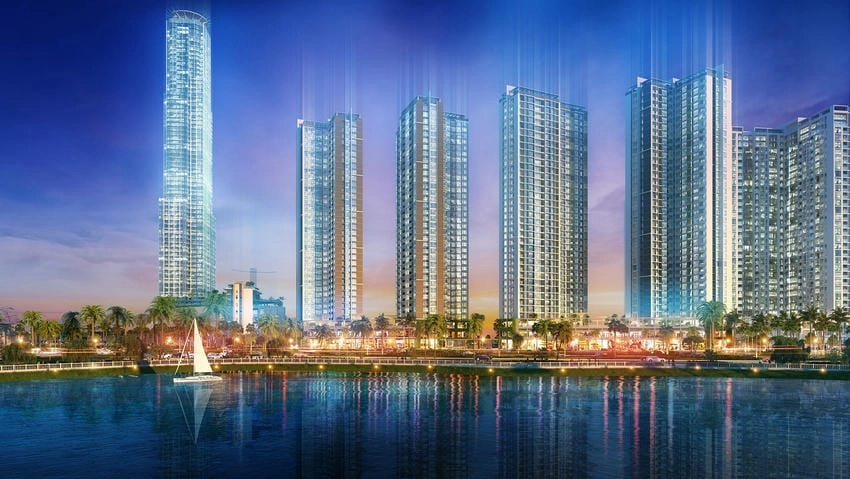 Background bất động sản hiện đại tinh tế