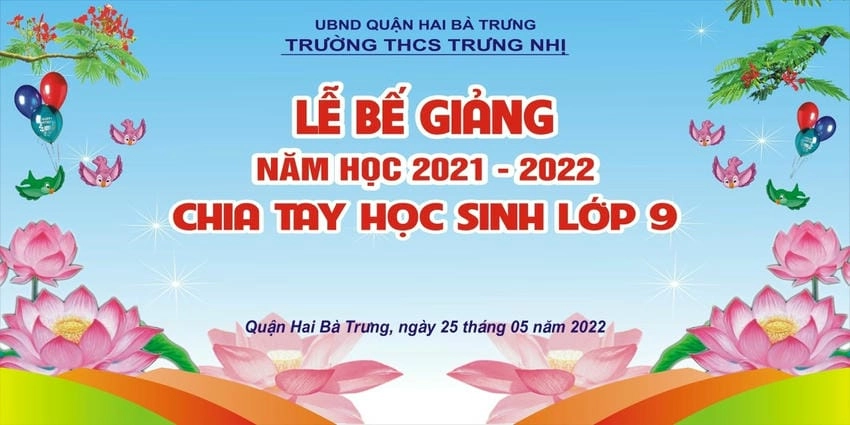 Background lễ bế giảng chất lượng cao cho mọi nhu cầu