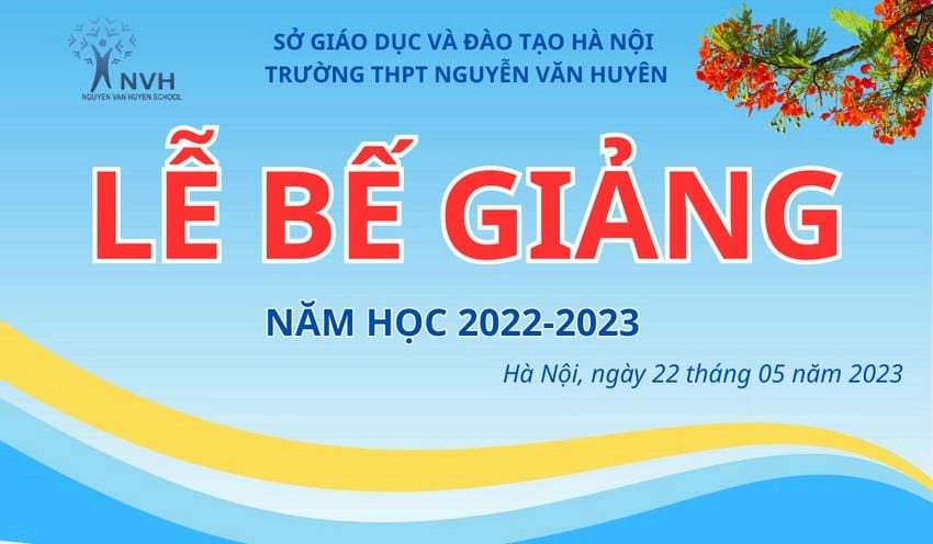 Background lễ bế giảng tổng hợp đầy đủ phong cách