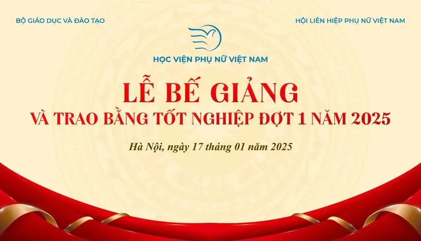 Background lễ bế giảng chuyên nghiệp cho mọi sự kiện