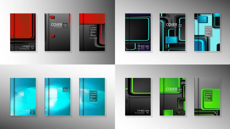 Background bìa sách tạo điểm nhấn thu hút người đọc