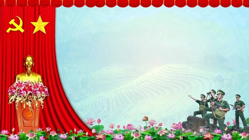 Background Bộ Đội đẹp tôn vinh sức mạnh và ý chí thép
