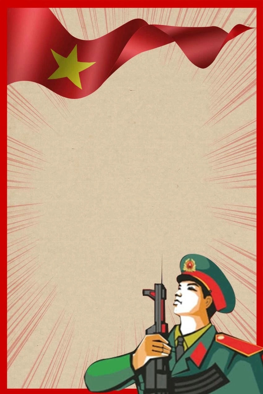 Background Bộ Đội ý nghĩa lan tỏa niềm tự hào dân tộc