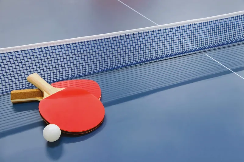 Khám phá không gian thi đấu với background bóng bàn sân thi đấu