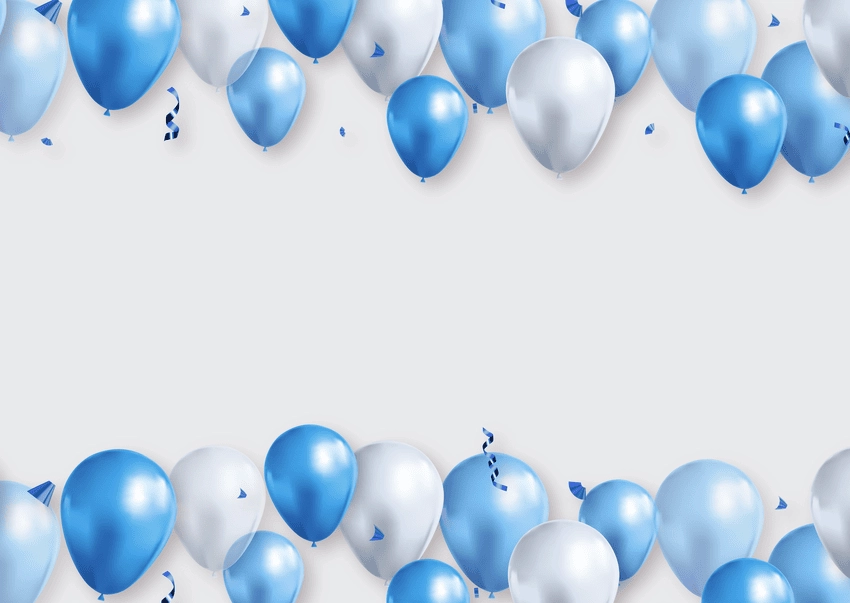 Background bóng bay tiệc thêm phần nổi bật rộn ràng