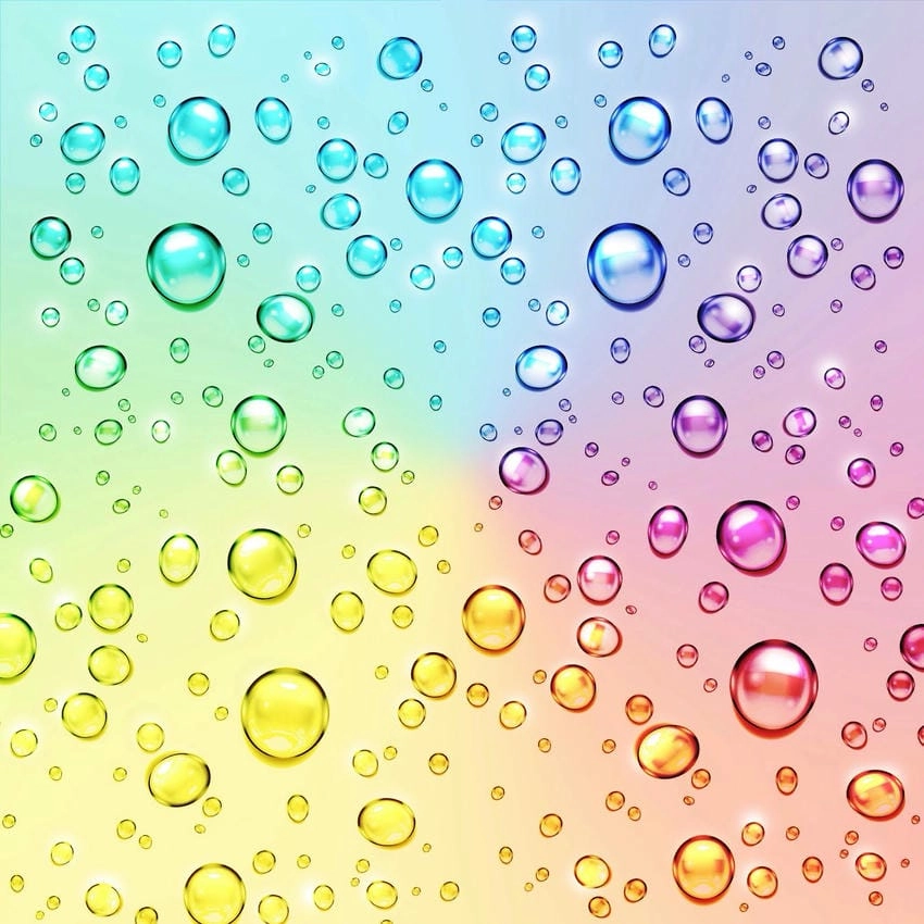 Background bong bóng lung linh nổi bật mọi khung hình