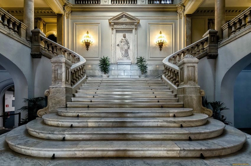 Background cầu thang tổng hợp đa dạng phong cách