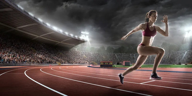 Background chạy bộ giải chạy nâng cao trải nghiệm thi đấu