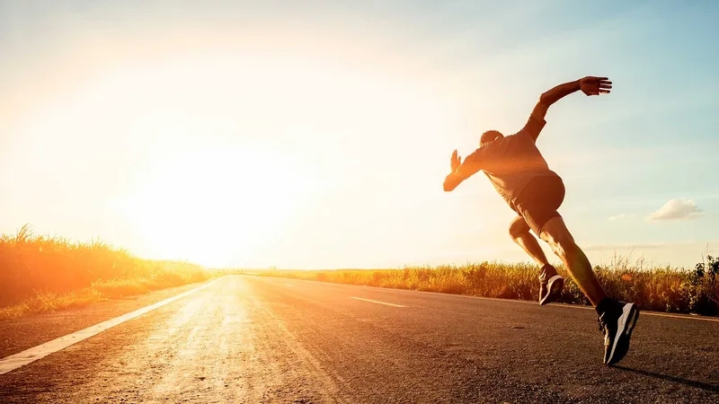 Background chạy bộ đơn giản tinh tế nhưng vẫn thu hút mọi ánh nhìn