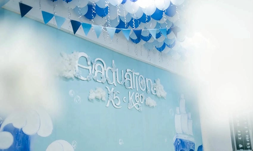 Background chụp kỷ yếu minimal tinh giản sang trọng