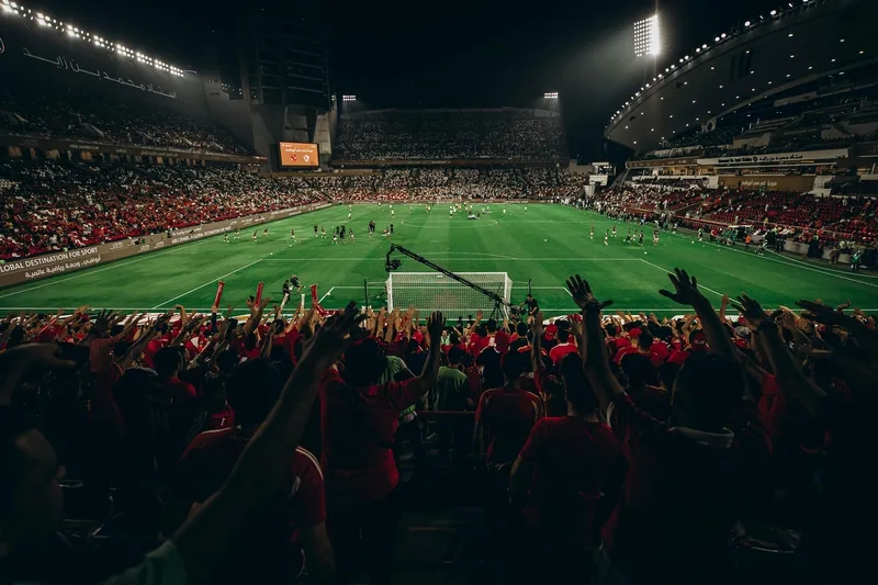 Check background cổ vũ thể thao sân vận động hoành tráng