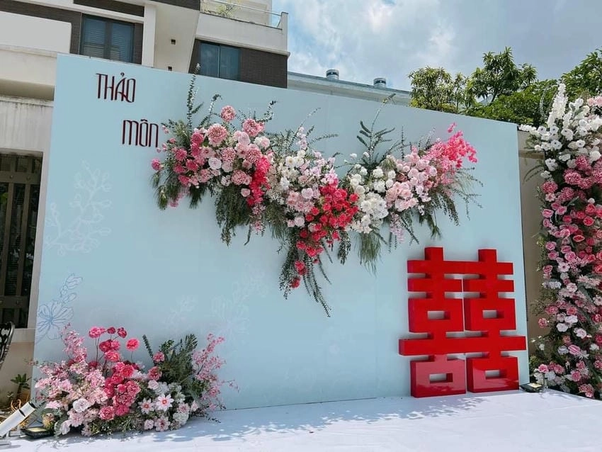 Background cổng cưới phông nền phù hợp mọi concept