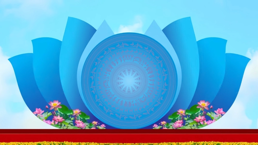 Background công đoàn hiện đại hợp xu hướng mới