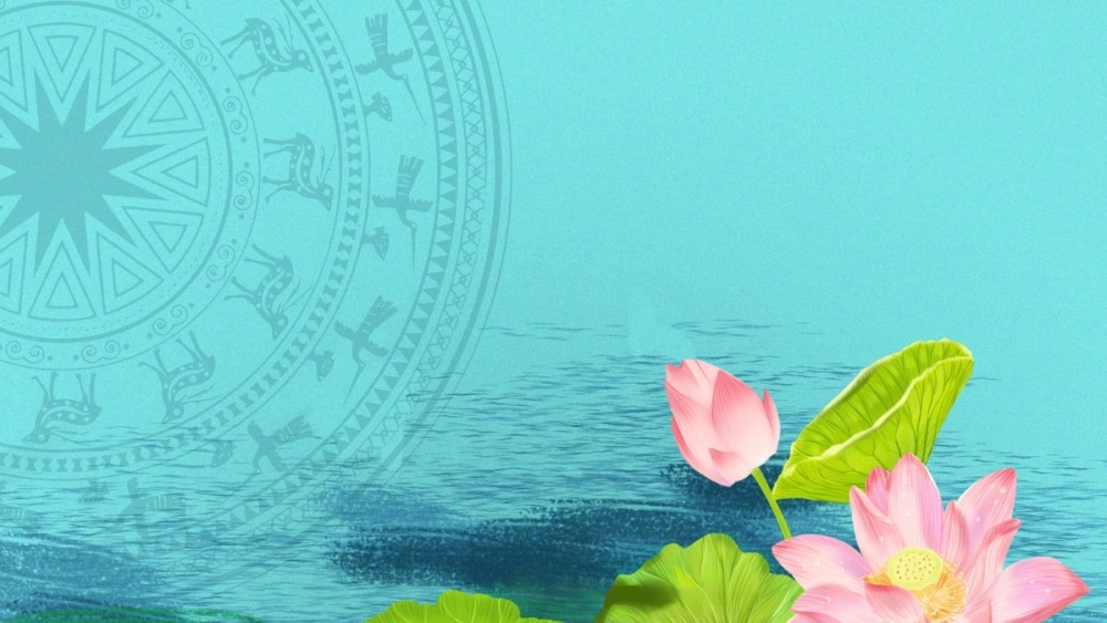 Background công đoàn đơn giản tinh gọn dễ quan sát