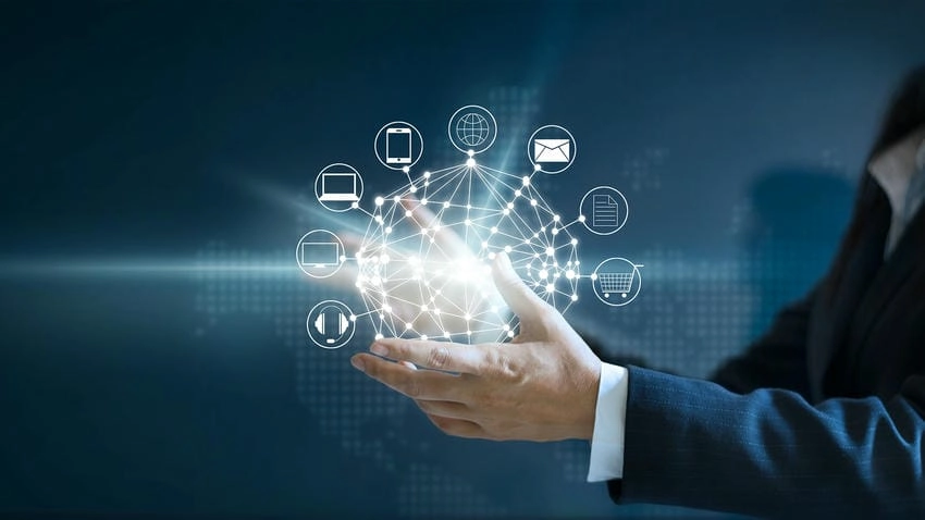 Background công nghệ cao cấp sang trọng và nổi bật