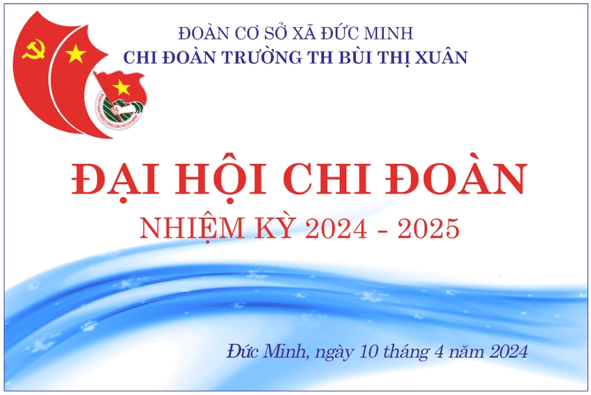 Background đại hội đoàn hiện đại đầy sức sống