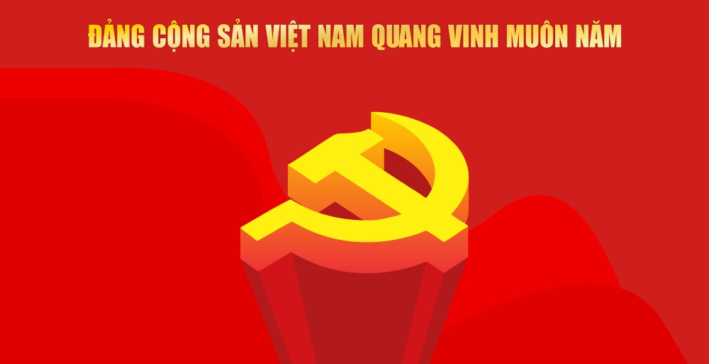 Background Đảng Cộng Sản Việt Nam chuyên nghiệp cho sự kiện