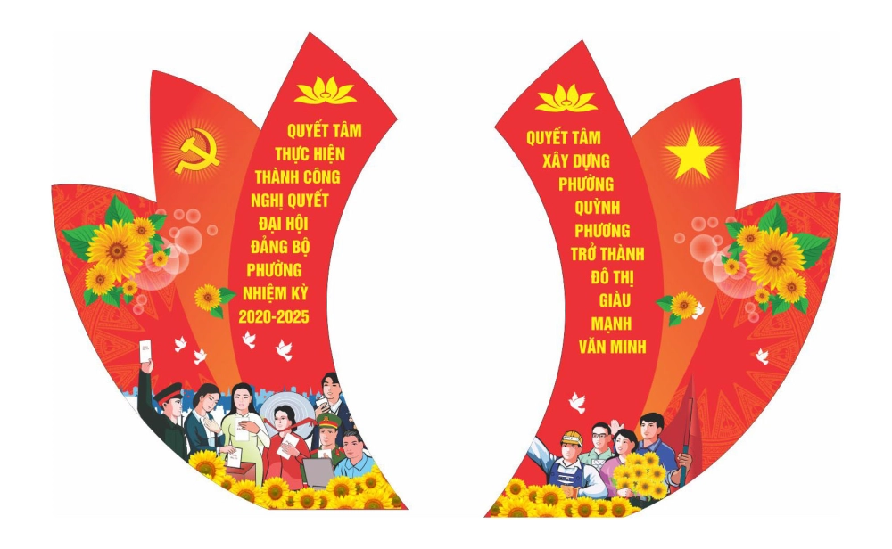 Background Đảng Cộng Sản Việt Nam đẹp tạo điểm nhấn mạnh