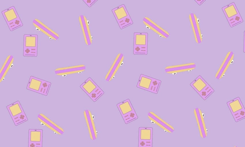 Background dễ thương phong cách trẻ trung hài hòa