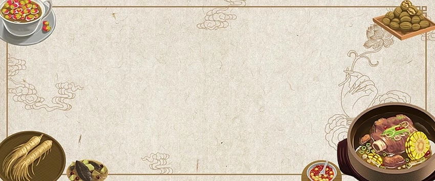 Background đông y thiết kế tinh tế và hài hòa