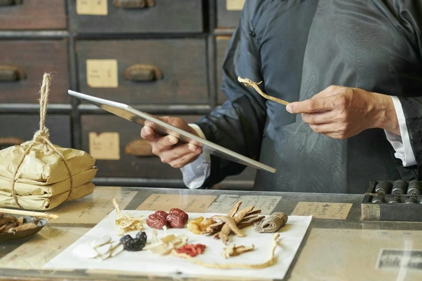 Background đông y phông nền thích hợp cho poster