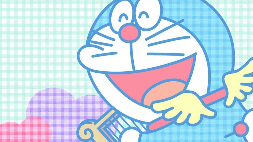 Background Doraemon cho slide sinh động và thu hút