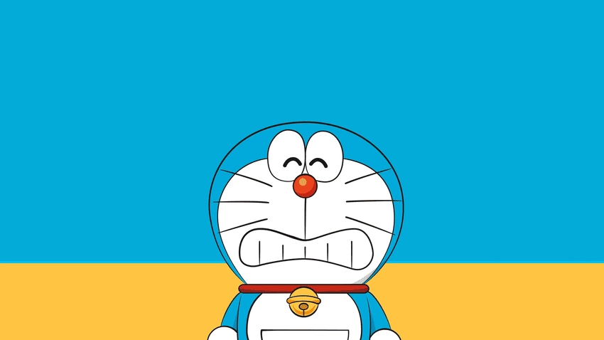 Background Doraemon vector dễ chỉnh sửa theo ý