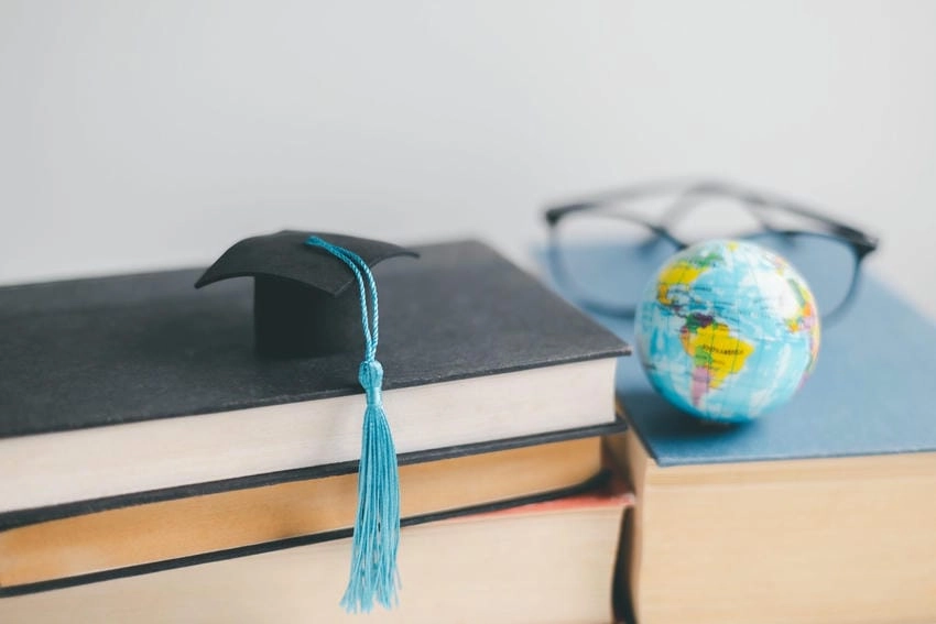 Background du học phông nền hỗ trợ trình bày