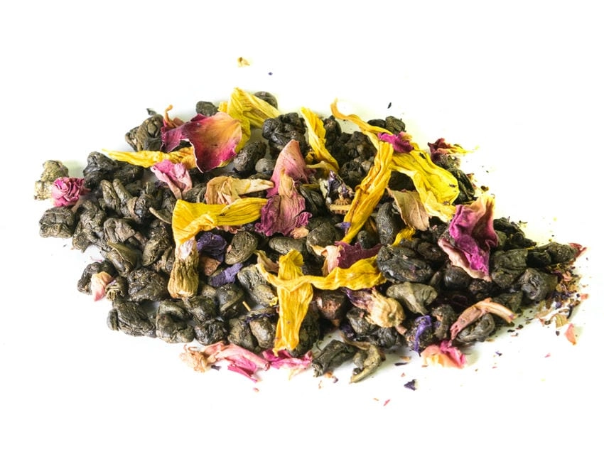 Background dược liệu mang vẻ tự nhiên hài hòa