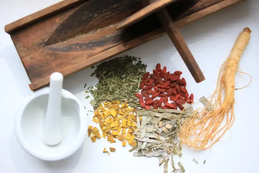 Background dược liệu chất lượng cao hiển thị rõ nét